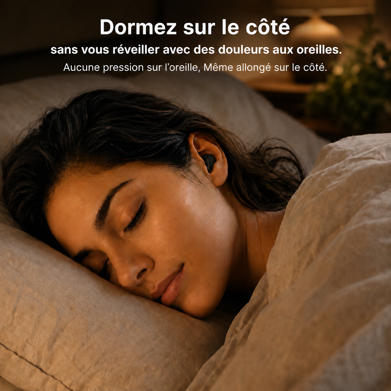 MindPods™ - Les écouteurs invisibles, légers et sans aucune gêne.