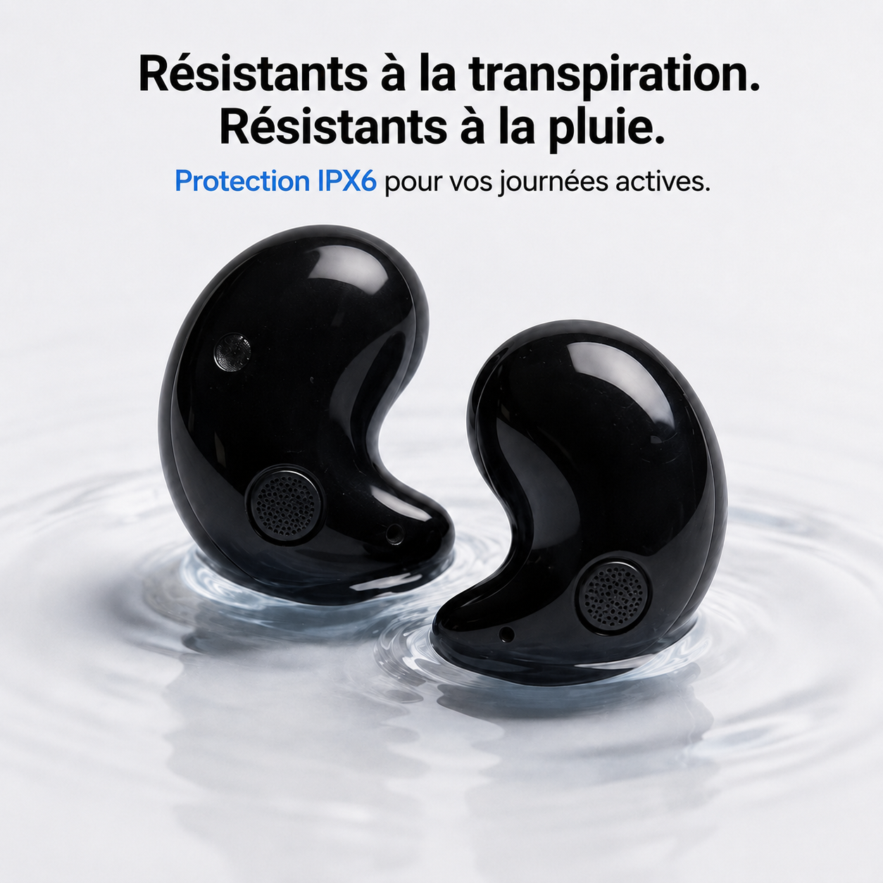 MindPods™ - Les écouteurs invisibles, légers et sans aucune gêne.