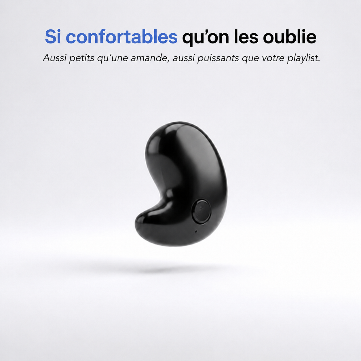 MindPods™ - Les écouteurs invisibles, légers et sans aucune gêne.