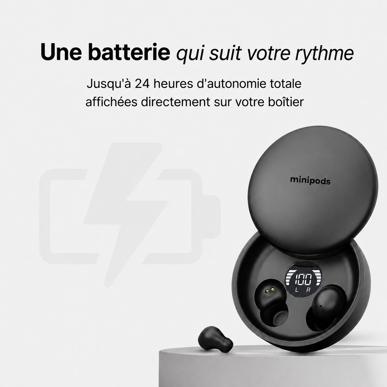 MiniPods™ - Écouteurs ultra-légers
